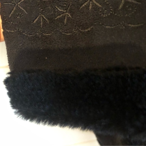 VINTAGE Faux Shearling Vest Size 14 - Picture 5 of 9